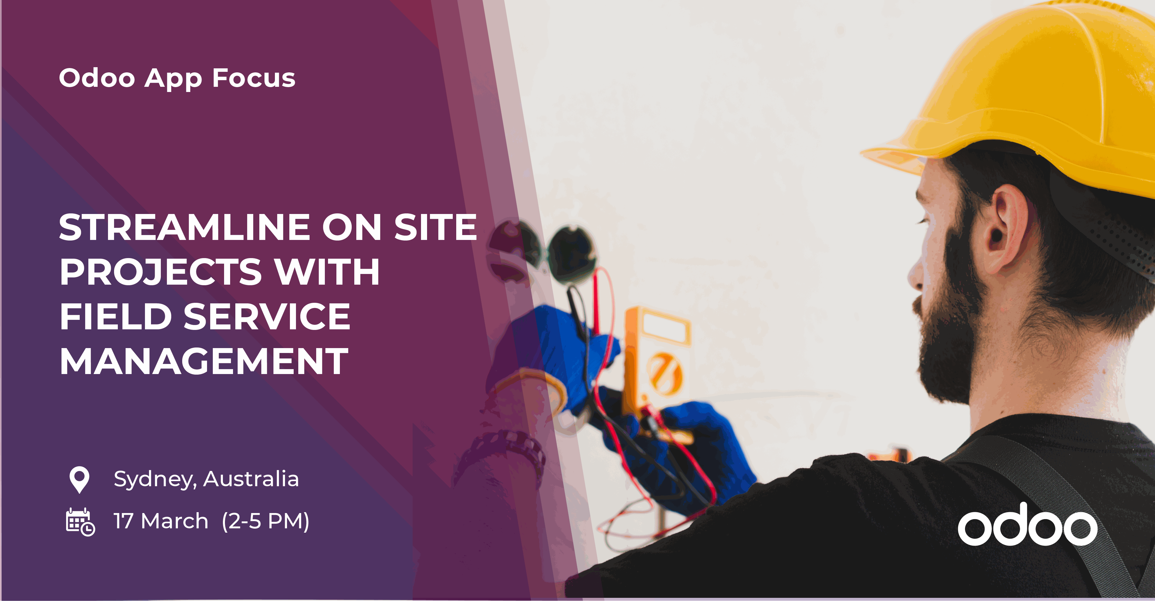 Odoo App Focus Sydney Field Service 17 Mar